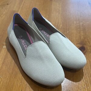 Rothy's  The Loafer Linen double Stitch Size 9.5  Classic comfort